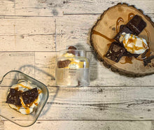 Load image into Gallery viewer, Salted Caramel Brownie Dessert Candle