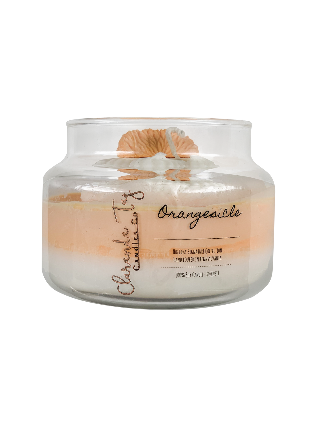 Orangesicle Dessert Candle (8oz)