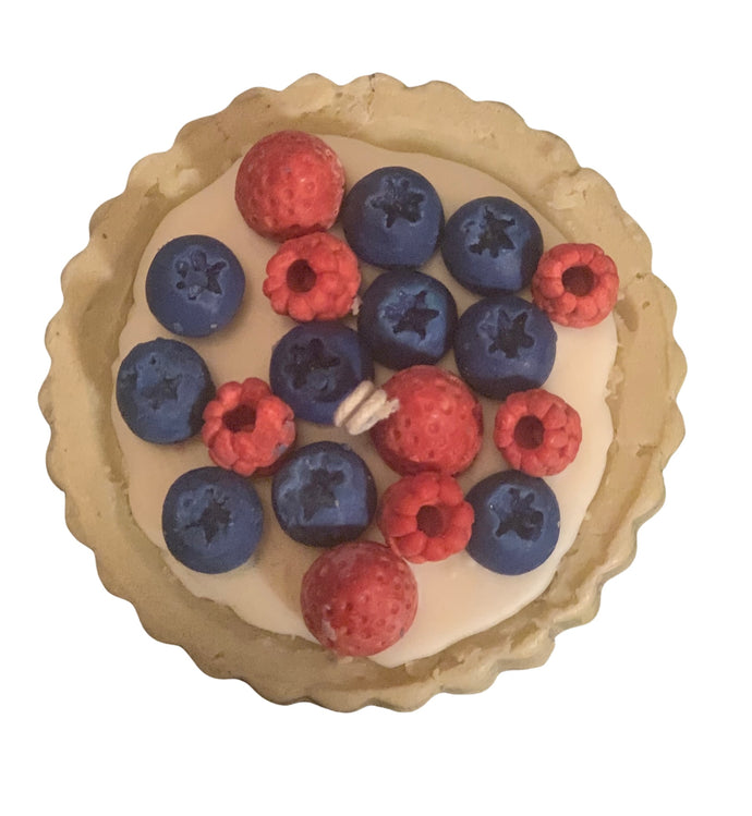 Berry Tart Baked Candle